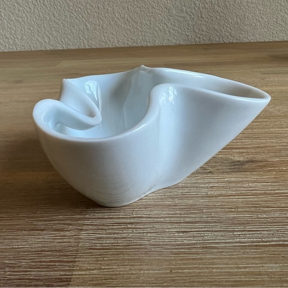 Rosenthal White Glass Art Sculptural Piece - Picture 3 of 9